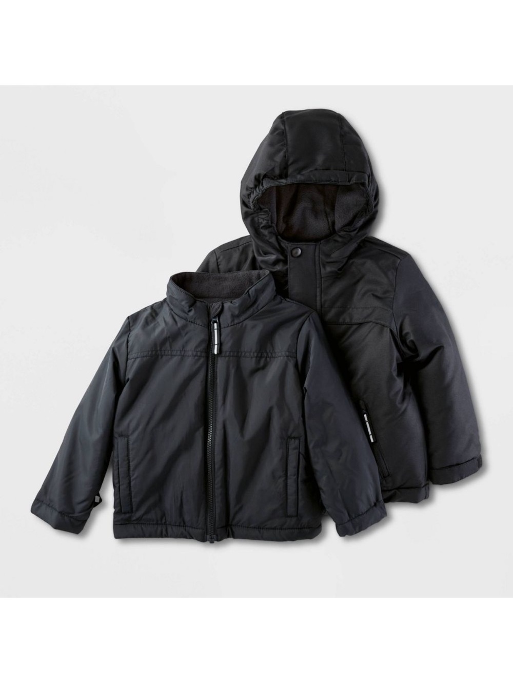 Cat & Jack Toddler Boys 3-in-1 long-sleeve Snowplay Hood Jacket 18 Months
